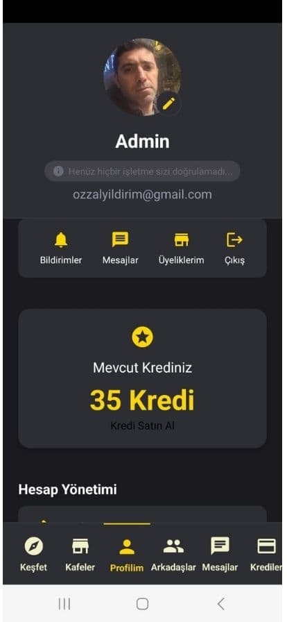 KafeMapp Ekran Görüntüsü 4